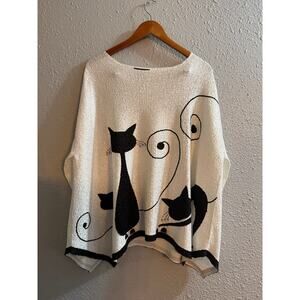 Berek Art You Can Wear Black/White Tunic - M/L - NWT